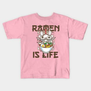 Ramen Is Life Kids T-Shirt